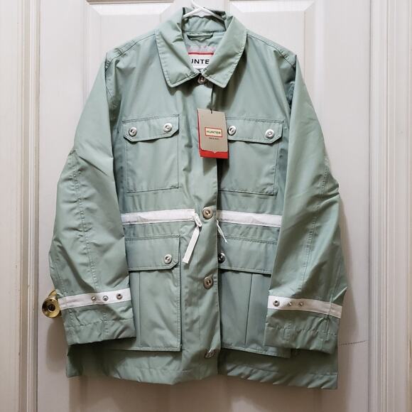 Hunter Refined Garden Jacket in Sea Spray - Picture 2 of 9